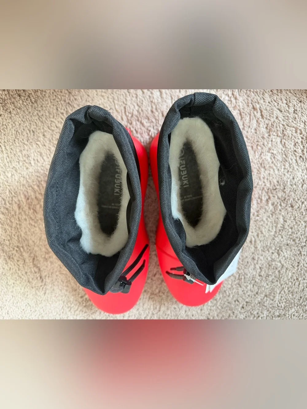 NWT FUBUKI Niseko 3.0 Low Red Boot Winter Size 39